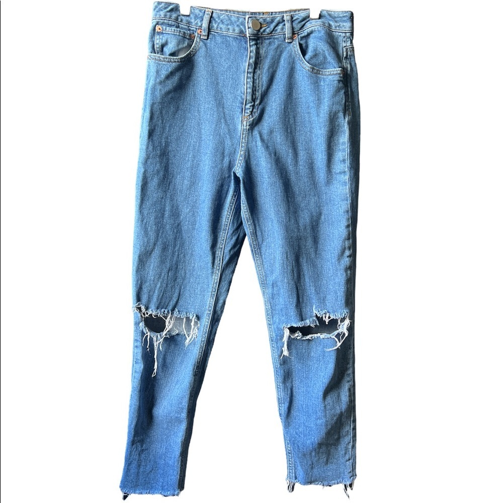 Asos Ripped Mom Jeans